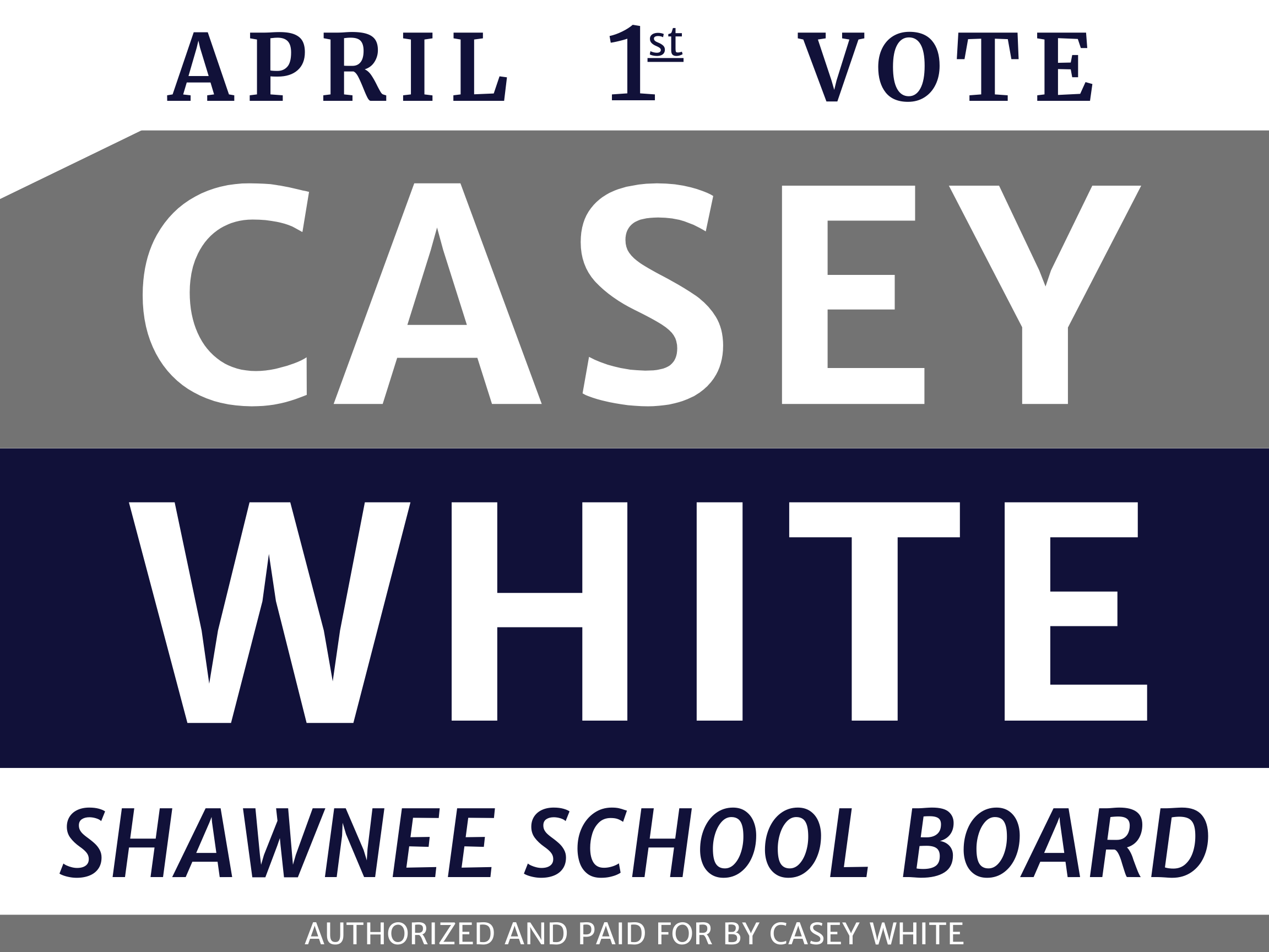 Casey White Sign